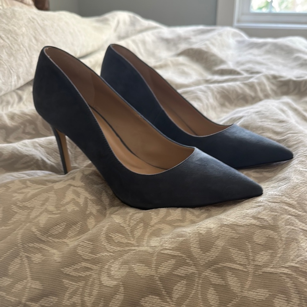 Elegant Blue Women's Heels